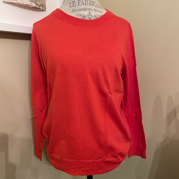 J. Crew Sweaters - J. Crew Bold orange Sweater